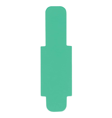 Signalreiter 0,3mm Hartfolie gr&uuml;n 40x12mm