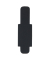 Signalreiter 0,3mm Hartfolie schwarz 40x12mm