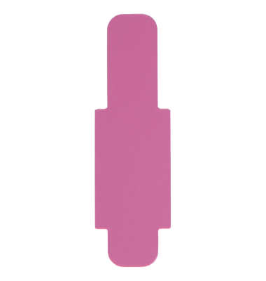 Signalreiter 0,3mm Hartfolie violett 40x12mm