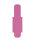 Signalreiter 0,3mm Hartfolie violett 40x12mm