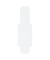 Signalreiter 0,3mm Hartfolie wei&szlig; 40x12mm