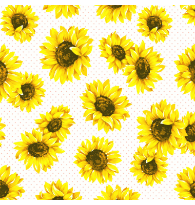 Motivservietten 191944 / Sonnenblumen, 3-lagig, 33x33cm