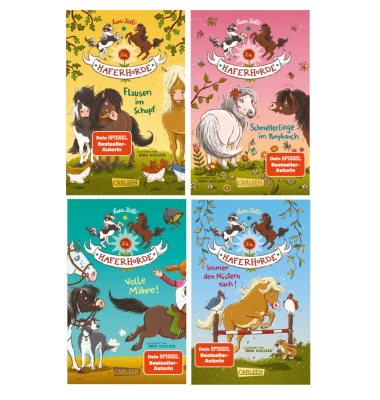 Kinderbuch 4 B&auml;nde Haferhorde