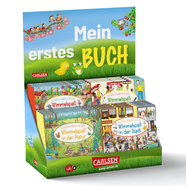 20 Stück Carlsen Bilderbuch Wimmelspaß 4Titel  Carlsen