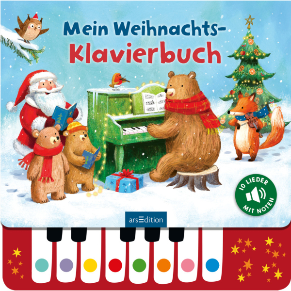 Ars Edition Kinderbuch Mein Weihnachts-Klavierbuch  Ars Edition