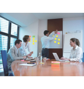Flipchartblock 30% REC Papier wei&szlig;