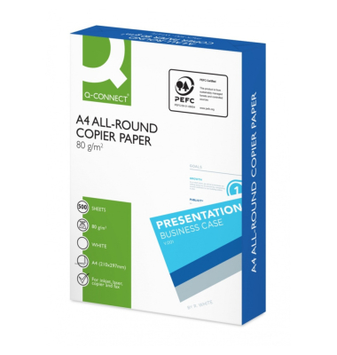 Kopierpapier All-Round KF17215 A4 80g wei&szlig;