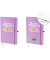 Notizbuch Happy Greetings violett
