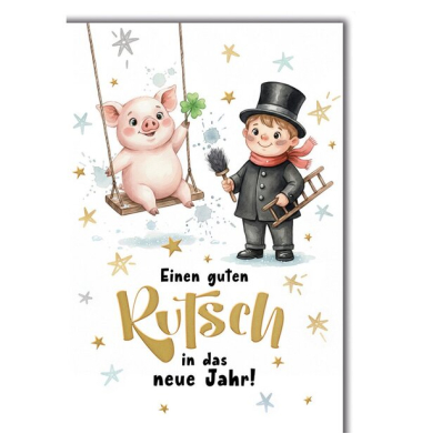 Gl&uuml;ckwunschkarten 5240005 bunt