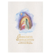 Weihnachtskarte heilig 22-1508 Bild unverpackt