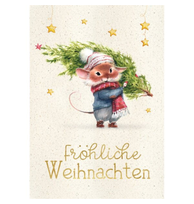 Weihnachtskarte midi 45-2217 Bild unverpackt