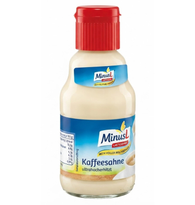 Kaffeesahne 11079, 10% Fett, Lactosefrei, 165 ml, Glasflasche