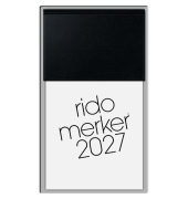 Tischkalender 7035083905, Merker, 1 Tag / 1 Seite, 10,8x20,1cm (108x201mm), 2027