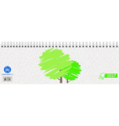 Tischquerkalender 5071941806, 1 Woche / 1 Seite, 29,7x10cm (quer), 2027