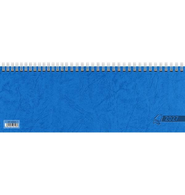 Schreibtischquerkalender 5072321305, 1 Woche / 2 Seiten, 29,7x10,5cm (quer), 2027