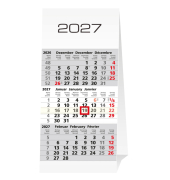 Dreimonatskalender Tischaufsteller 78000, 3 Monate / 1 Seite, 1018,5cm, 2027