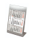Dreimonatskalender Tischaufsteller M3TKM, 3 Monate / 1 Seite, 11x22cm (BxH) (110x220mm), 2027