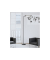LED-Stehlampe LEDSWING LEDSWING N, chrom/schwarz