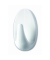 Klebehaken Small Oval, 57533-00016-01, bis 1kg, wei&szlig;