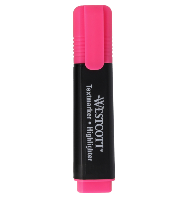 Textmarker E-1743617 00, pink, 2-5mm Keilspitze