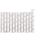 Plakatkalender K12, DELTA, 12 Monate / 1 Seite, jeder Monat eine Spalte, 98x68,5cm, 12 Monate/1 Seite, Wochennummerierung, Schul