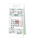 Dreimonatskalender M5TK, 3 Monate / 1 Seite, 10x20cm, 2027