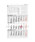 Dreimonatskalender 602371, ohne, 3 Monate / 1 Seite, 30x48,7cm