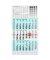Dreimonatskalender 1070210315, 3 Monate / 1 Seite, 29x61,8cm, 2027