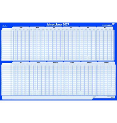 Plakatkalender 7-423121-27, 12 Monate / 1 Seite, 90x60cm, 2027
