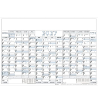 Plakatkalender 915-6115, 14 Monate / 1 Seite, 100x70cm (100x70cm), 2027
