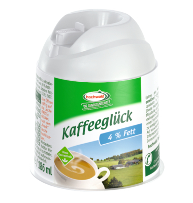Kondensmilch Kaffeegl&uuml;ck 4919, 4% Fett, 200ml, im K&auml;nnchen