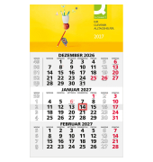 Dreimonatskalender 70290, 3 Monate / 1 Seite, 30x48,5cm, 2027