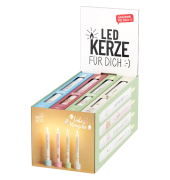 Kerze 619220 farbig sortiert 
