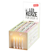 Kerze 619590 bunt sortiert 