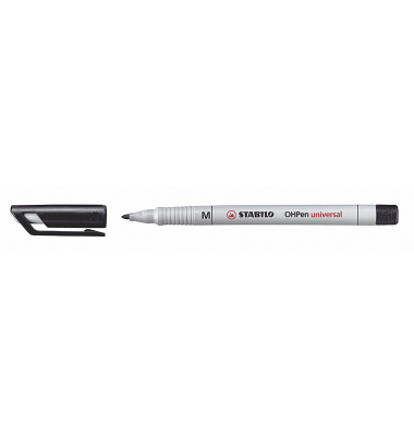 Folienstift OHPen universal, 853/46, schwarz, 1mm, Rundspitze