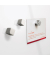 Glas-Magnetboard artverum, GL241, 130x55cm, Tempered Glas, R&uuml;ckseite Metall, Glas