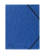 Eckspannmappe Premium-Colorspan-Serie 555412E, A4 blau Karton 355g, f&uuml;r ca. 200 Blatt  (80 g/m&sup2;)