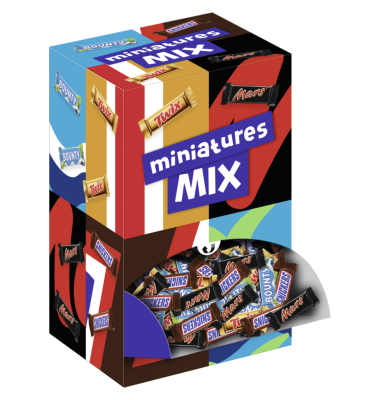 Schokolade Miniatures Mix 3kg