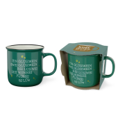 Weihnachtlicher Kaffeebecher 1 Gl&uuml;hw. Sch&ouml;ne Weihn