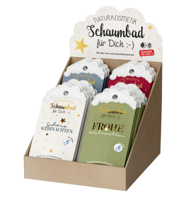 Schaumbad Sch&ouml;ne Weihnachten sortiert