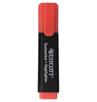 Textmarker E-1743648 00, rot, 2-5mm Keilspitze