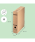 Archivbox Premium 6084-00-00, A4, braun, Recycling-Wellpappe kaschiert