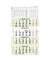 Viermonatskalender 959-0700, 4 Monate / 1 Seite, 33x59cm, 2027