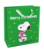 Weihnachtlicher Geschenktragetasche Snoopy