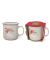 Weihnachtlicher Kaffeebecher Chiller Happy Christm