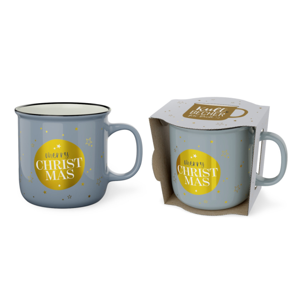 LA VIDA Weihnachtlicher Kaffeebecher Kugel Schöne Weihnachtlicher  4027268365029 LA VIDA