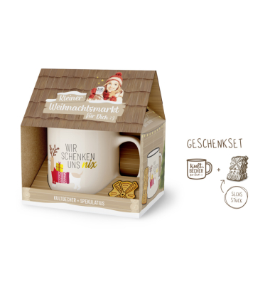 Geschenkset Dackel Happy Christmas