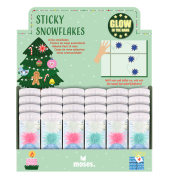 Nachtleuchtende Sticky Snowflakes