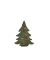 Weihnachtlicher  Baum 14x5xH19cm