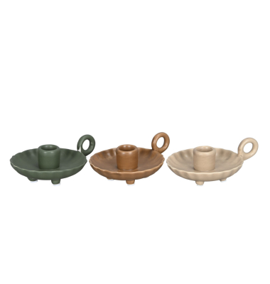 Weihnachtlicher Tafelkerzenhalter sortiert